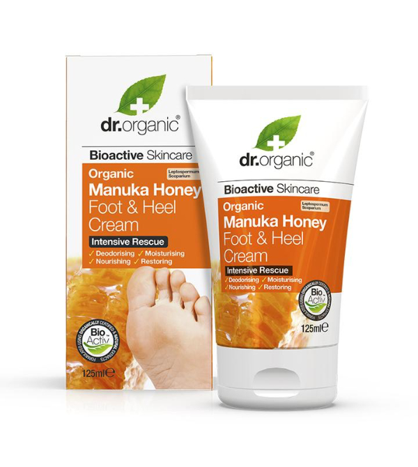 Dr Organic Manuka Honey Foot & Heel Cream 125ml
